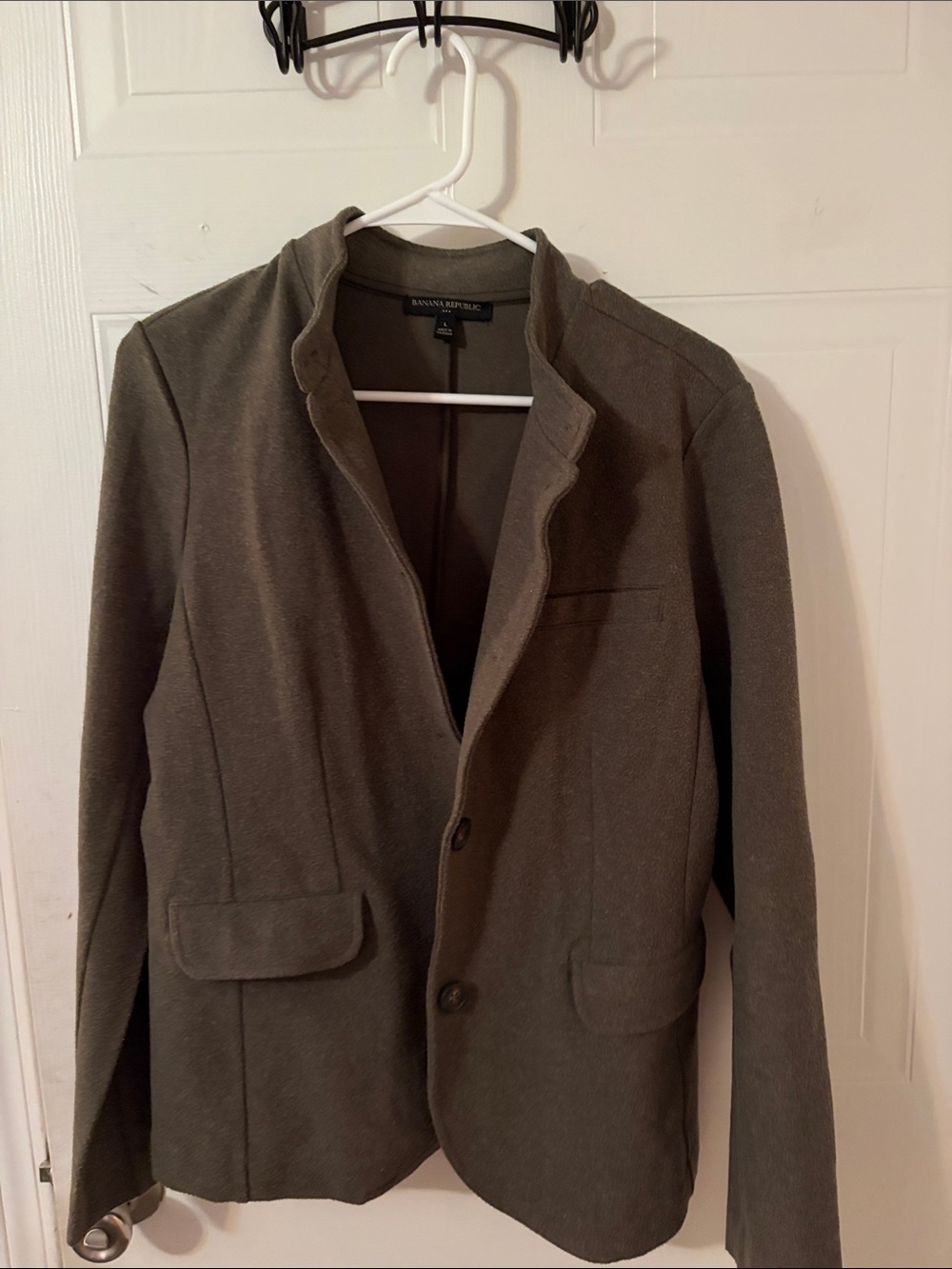 Banana Republic Women's Blazer with Stand Collar